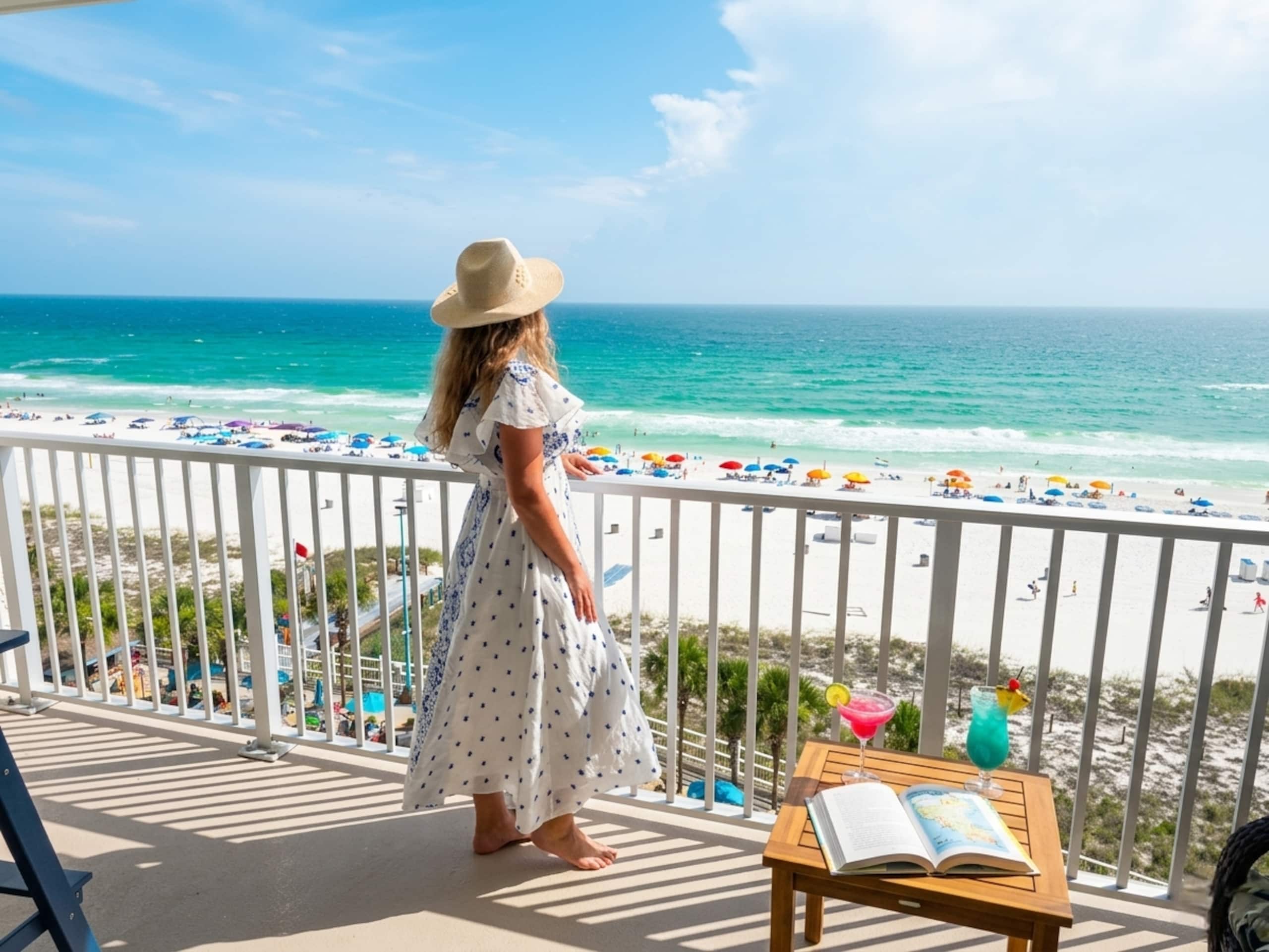 Welcome to your direct beachfront condo. Summit 810, The Summit.
